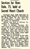 Hans Mathias obit